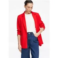 comma Jackenblazer Indoor-Blazer Twill-Blazer im Relaxed Fit