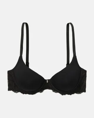 Sylvia Speidel - Bezaubernder BH mit feiner Spitzen. schwarz - Gr. - 85B