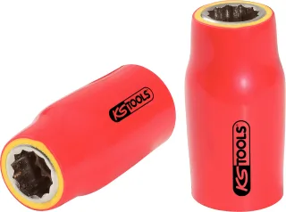 KS Tools 1/2" Stecknuss mit Schutzisolierung, ZOLL - 117.1351