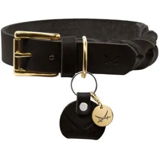 Hunter Halsband Sansibar Solid schwarz 65 cm