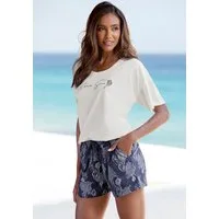 Vivance Dreams by Lascana Shorty (Set, 2 tlg) Schönes Muschel-Muster