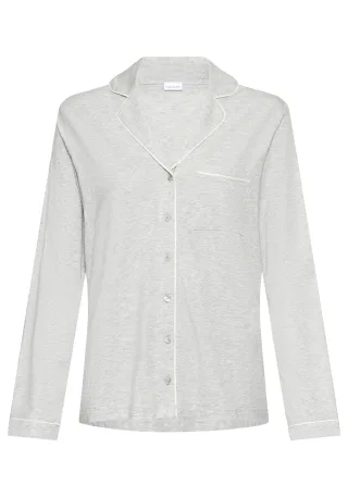 LASCANA - LASCANA LAS Classic Shirt grey - Gr. - 50