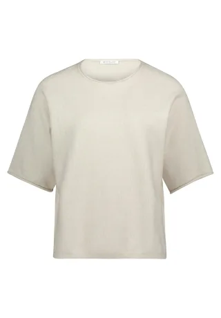 Betty & Co - Strickpullover Bright Cream Melange - Gr. - S
