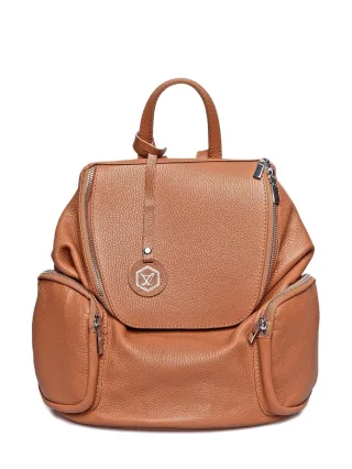 Luisa Vannini Braun Rindsledertasche