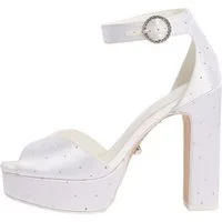 LIPSY Lipsy verzierte Satin-Sandaletten, Brautmode Sandalette (1-tlg)