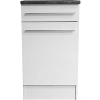 BASIC by Balculina Unterschrank Jazz 50er Unterschrank, Küchenschrank BxHxT 50x90x60 cm (1-St) Unterschrank mit 1 Tür, 1 Schubkasten und 1 Einlegeboden