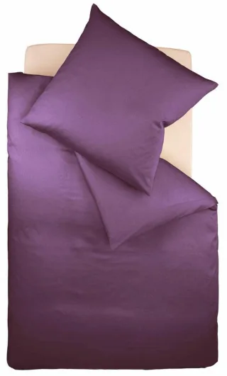 fleuresse Bettwäsche "Colours in 135x200, 155x220 oder 200x200 cm" 3 Stk. Bettwäsche aus 100% Baumwolle, uni, mit Reißverschluss