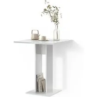 Livinity® Esstisch Regusa, Weiß, 65 x 78 cm (1-St)
