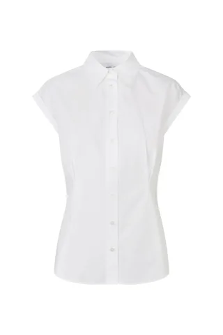samsøe & samsøe - Bluse - Satolina weiß - Gr. - L