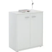 CARO-Möbel Highboard TOMMY, Kommode Sideboard Schrank in verschiedenen Farben 2 Türen Wohnzimmer A