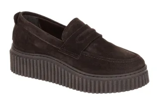 Marc O'Polo Slipper BIANCA 61 in burnt coffee - Damenschuhe, Plateau Loafer