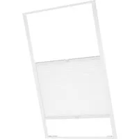ventanara Dachfensterplissee Dachfenster passend für Velux Fenster Weiß C04