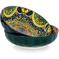 vancasso Pastateller Suppenschale, Salatschale für 2/6, Porzellan, BOHO-Stil, (2 St)