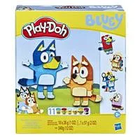 Knetset mit Bluey Figuren zum Formen und Gestalten, Kneten