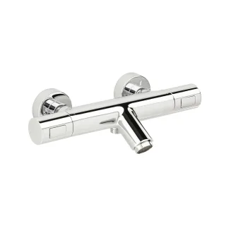 Herzbach Thermostat-Wannenbatterie LIVING AP Chrom, 11.132170.1.01 11.132170.1.01