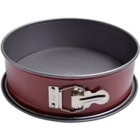 Tefal Backform Springform 1641214, 23cmØ karbonrot mit Scharnier für Backofen