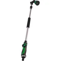 BURI Regner Multifunktions-Gartenbrause mit Teleskopstange Gartenspritze