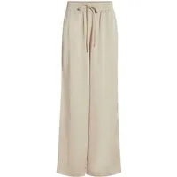 Vila Stoffhose Stoff mit Verstellbarem Bund Palazzo Style VIELLETTE HW WIDE PANTS-NOOS