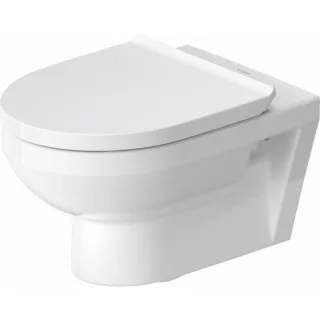 Duravit No. 1 Wand Tiefspül WC 2562090000 54 cm Ausladung, spülrandlos, weiss