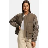 Navahoo Bomberjacke Willstehaben 14 angesagte Collegejacke mit Ärmeltasche