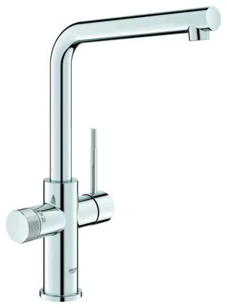 GROHE 5-in-1 Armatur GROHE Blue 104421, L-Auslauf für Kühler Home/Pro chrom, 1044210001 1044210001