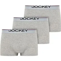 Jockey Trunk Cotton Stretch (3er Pack) atmungsaktiv, passgenau mit Stretchanteil