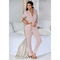 Vivance Dreams by Lascana Pyjama (Set, 2 tlg) mit feinem Streifenmuster