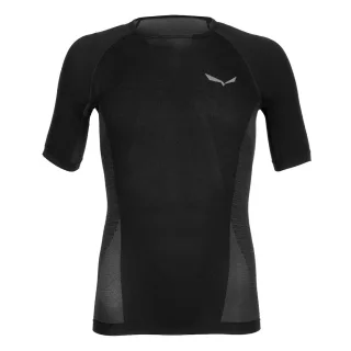 SALEWA - Badia T-Shirt Herren - Schwarz (Gr.XL)