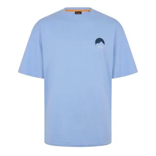 Boss - "HBO Move" T-Shirt für Herren, Regulär (Blau)
