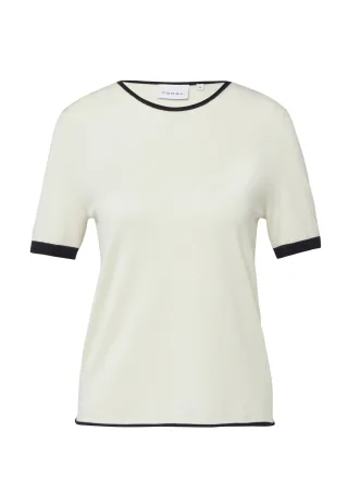 comma - Strickpullover creme - Gr. - 46