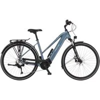 FISCHER Fahrrad E-Bike Trekkingrad VIATOR 6.8I 711 T ULTIMATE, 9 Gang Shimano Cues RD-U3020 Schaltwerk, Mittelmotor, 711 Wh