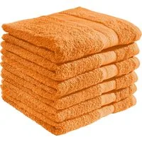 REDBEST Handtuch Handtuch "Chicago" 6er-Pack, Frottier, Walk-Frottier Uni