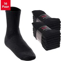 MT Tennissocken 8 Paar, 16 Paar Tennissocken für Damen & Herren (16-Paar)