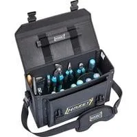 Werkzeugtasche klein, bestückt 191T-1/51, Werkzeug-Set schwarz, mit 51 Profi-Werkzeugen