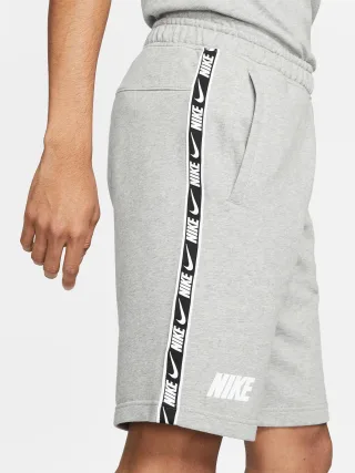 Nike NSW Repeat Herren Fleece Shorts Grau