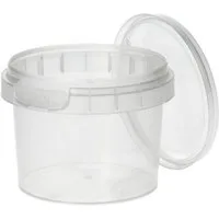 Starpak Becher 48 Feinkostbecher, PP rund 120 ml Ø 6,9 cm · 5,1 cm transparent