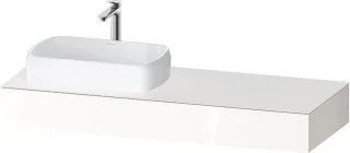 Duravit Qatego Konsole Weiß Hochglanz 1400x550x170 mm - QA4803022220000 QA4803022220000