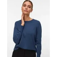Vero Moda Strickpullover VMSILJE LS O-NECK PULLOVER NOOS