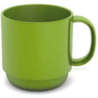 Ornamin Kinderbecher Kleiner/Großer Henkelbecher, Tasse, Kunststoff, Bisphenol-A-frei, Stapelbar