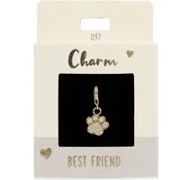 Depesche Charm-Armband DEPESCHE Charm Express yourself Pfote gold
