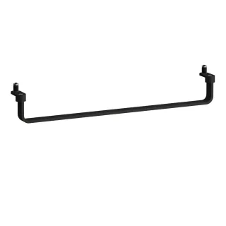 Laufen Handtuchhalter Reling LANI 550 mm schwarz matt, H3811234500001 H3811234500001