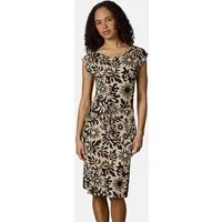 Ragwear Sommerkleid Taggien Print Leichtes, bequemes Midikleid mit Muster