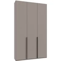 Wimex Kleiderschrank Mugano,in 5 Breiten,2 Höhen,2 Tiefen, viele Farben, Made in Germany (in Basic oder Premium Ausstattung) mit langen Griffen aus Metall, mit oder ohne Spiegel