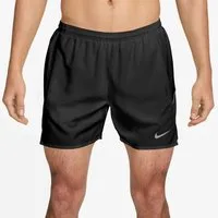 Nike Laufshorts Nike Miler Men's Dri-FIT 5" Brief-Lined Running Shorts mit Reißverschlusstasche, schnell trocknendes Material, gerade Form