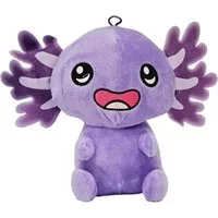 soma Kuscheltier Axolotl Kuscheltier Echse Molch Figur Plüsch 12 cm Plüsch lila (1-St), Axolotl Plüschtier Molch Kuscheltier Figur Plüschtier Wassertier