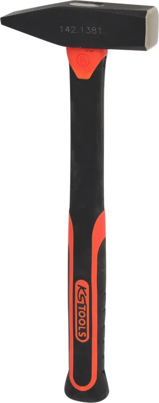 KS Tools Schlosserhammer mit Fiberglasstiel - 142.1381
