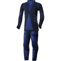 Ladeheid Funktionsunterhemd Kinder Funktionsunterwäsche Set Shirt Unterhose Thermoaktiv LAGI009 (Set, mit Funktionsunterhose)