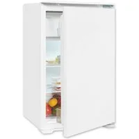exquisit Einbaukühlschrank EKS131-4-E-040E, 88 cm hoch, 54 cm breit, Schlepptür-Montage: Gerätetür wird mit der Schranktür mitgeschleppt