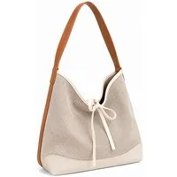 TONI&FRIENDS Schultertasche Murnau, Leinen Stoff Tasche