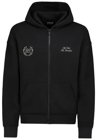 Authentic Style - SEFLQSBTd2VhdHNoaXJ0IEphY2tl black - Gr. - L